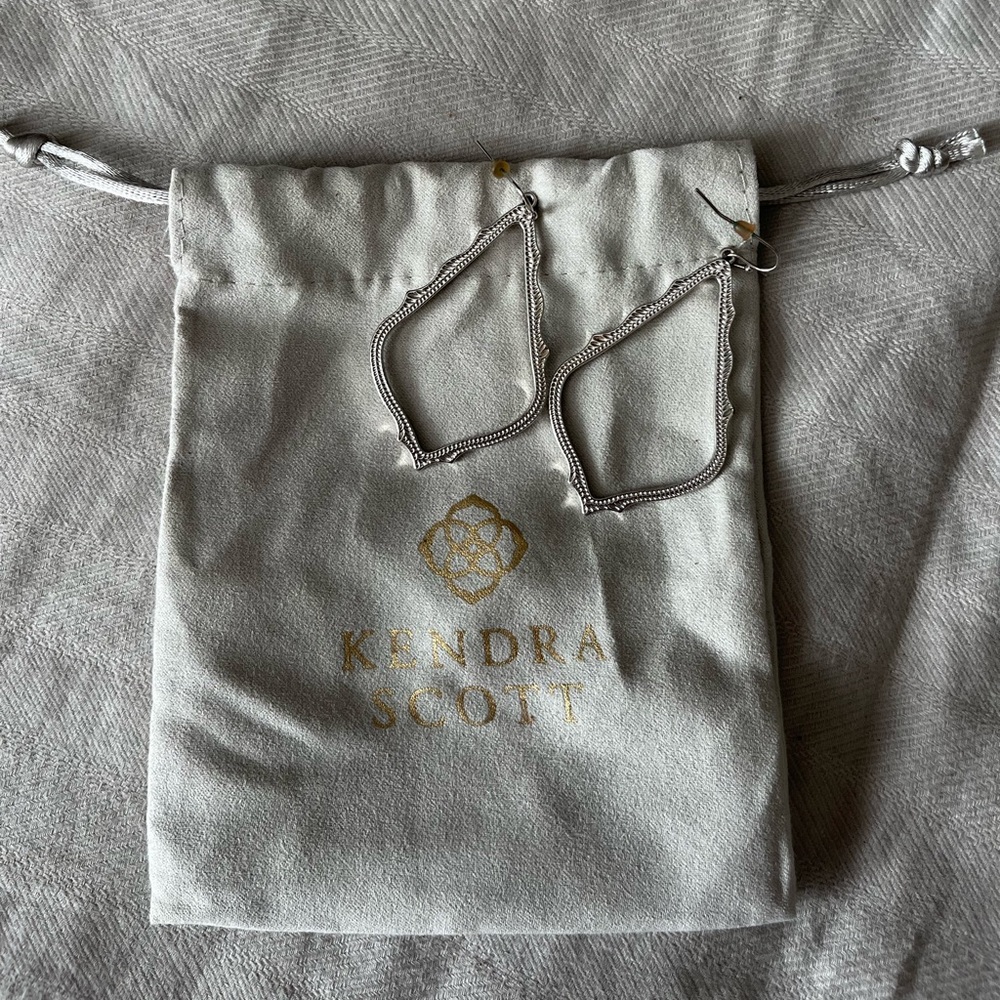 Kendra Scott Silver Sophee Drop Earrings